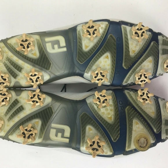 FootJoy Dryjoys DNA Golf Shoes White/Navy 53437 - Picture 7 of 7